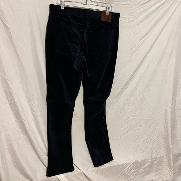 34W 32 inseam Polo Ralph Lauren Aviator Navy Blue Corduroy Pants - Picture 4 of 14
